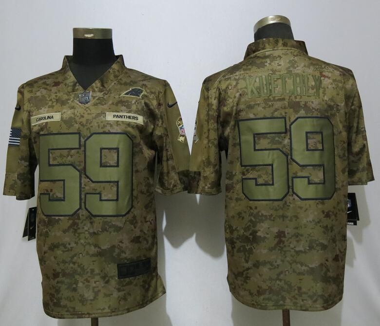 Men Carolina Panthers #59 Kuechly Nike Camo Salute to Service Limited NFL Jerseys->tampa bay buccaneers->NFL Jersey
